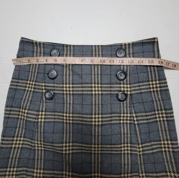 Retro 90s style Y2K Little Plaid Mini Skirt! - Picture 10 of 12